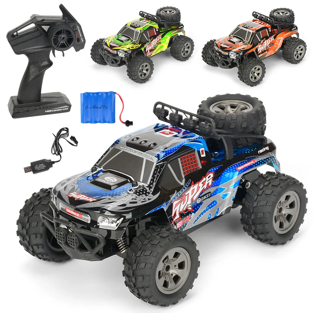 

1:18 Remote Control Off-road Vehicle 2.4 G 4-wheel Climbing Vehicle Electric Charging Toys christmas gifts