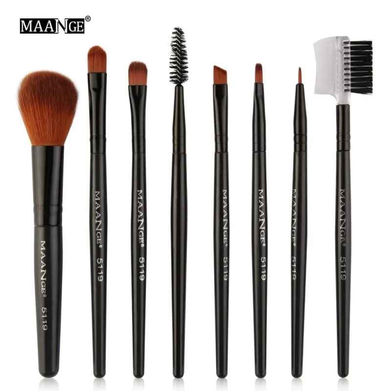 

8pcs/kits Eye Makeup Brushes Professional Set Cosmetics Brand Makeup Brush Tools Blush Brush For Face Make Up Beauty Essentials