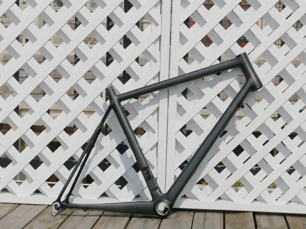 

2019# Toray Carbon Full Carbon 3K Glossy Matt Bike Bicycle Racing Cycling Road Bike PF30 Frame 52cm