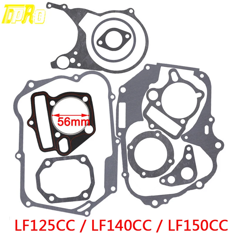 

140cc Gasket complete set for Chinese Lifan Horizontal cylinder motor engine NEW