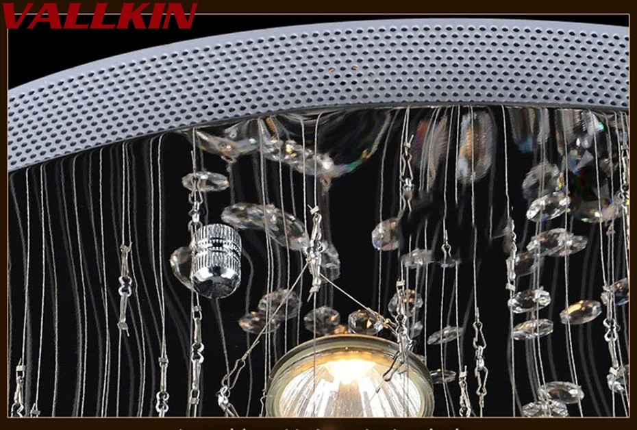 Современные хрустальные люстры потолочные подвесные светильники для виллы пентхауса спиральный дуплексный вращающийся светодиодный K9 хрустальные люстры-украшения