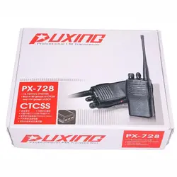 Новый Двухканальные рации Puxing px-728 УКВ 136-174 мГц 16ch 5 Вт обратный VOX сканирование Мониторы DTMF двухстороннее Радио