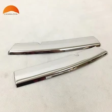 For Mazda CX5 CX 5 2017 2018 Steel Chrome Front Bottom font b Bumper b font