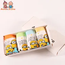 4 шт./упак. хлопковое детское нижнее белье для мальчиков с персонажами из мультфильмов трусы-боксеры, трусы-боксеры для мальчиков, трусы плавки-боксеры 2-10years JP-TNM0074