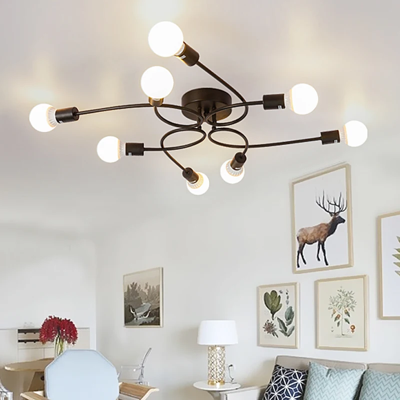 

Vintage Chandelier lighting Luminaria Fixtures Lustre Luminaire For bedroom Living Room chandeliers Home Lighting Lamparas Loft