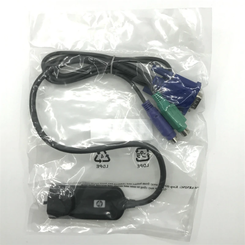 Новый и оригинальный 396632 001 IP KVM CAT5 PS/2 адаптер интерфейса/262588 b2|adapter interface|adapter 1/2adapter
