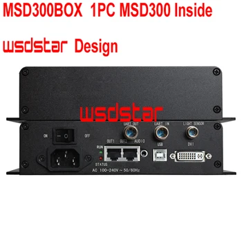 

MSD300BOX 1PC MSD300 LED sending card Inside AC100-240V Meanwell power supply inside MCTRL300 Hot Sales