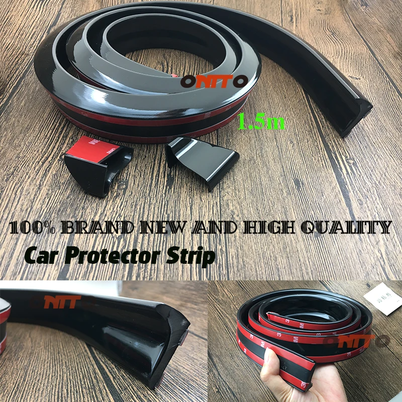 

Rubber Car Styling Moulding Strip 36mm Width 1.5m Length Exterior Rear Spoiler wheel for Saab Mitsubishi Chevrolet honda Peugeot