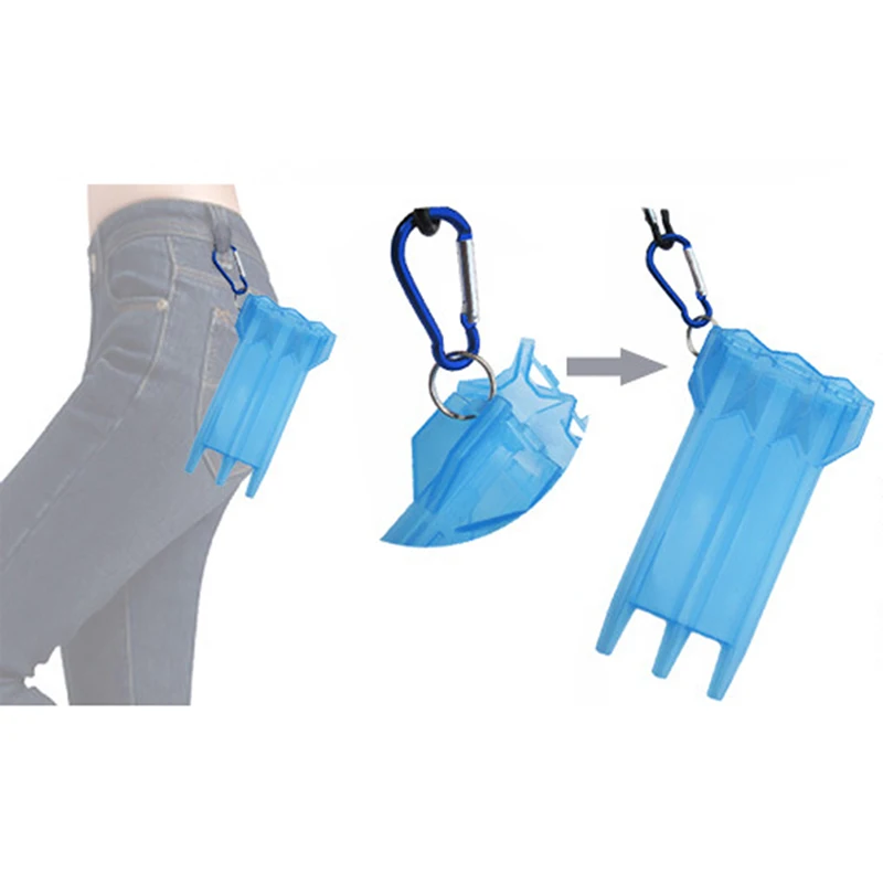 

Nylon Dart Case Dart Box for Steel Tip/Fixed Flights Darts Fun Club Family Game Soft Tip Darts Player Accessories Portable