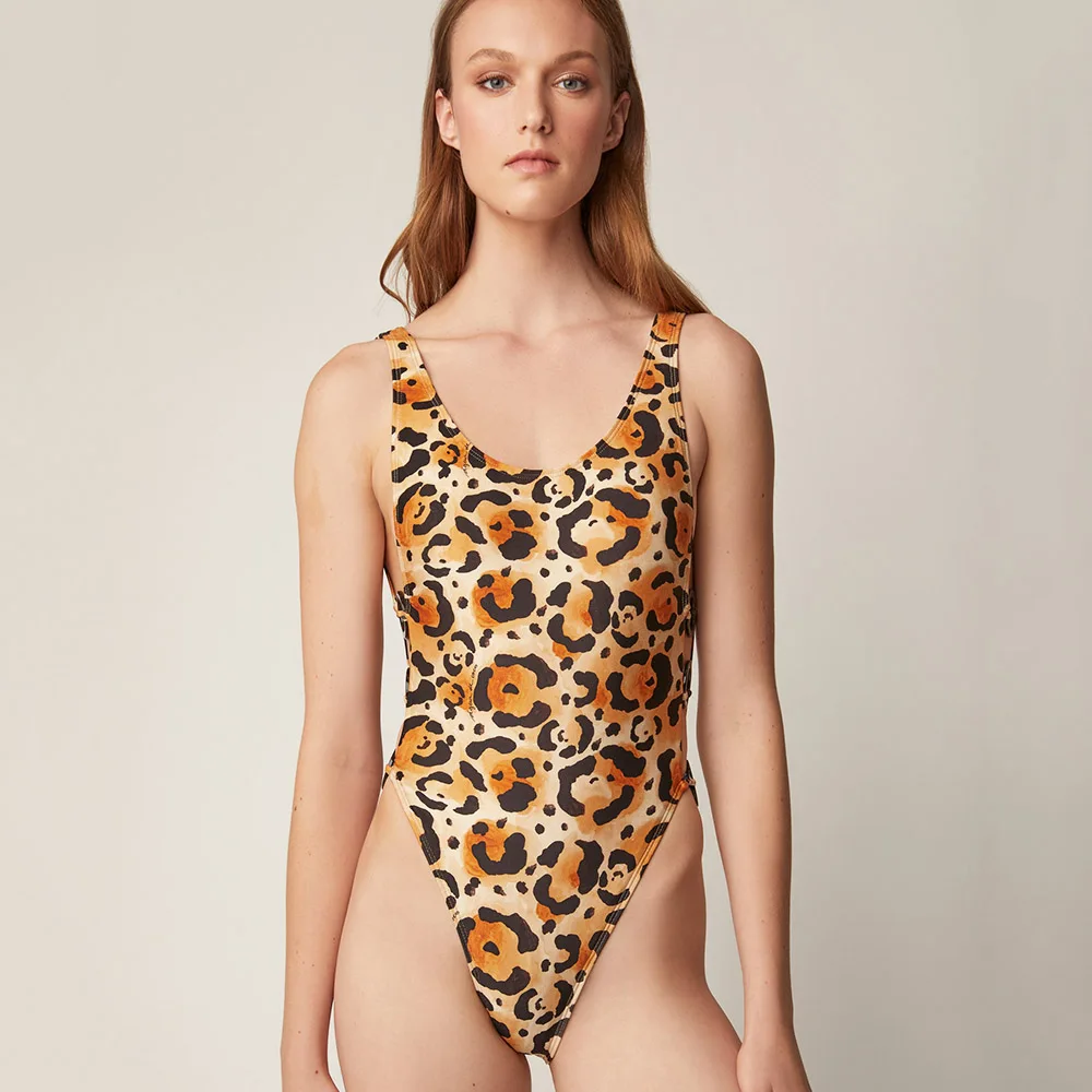 Женский купальный костюм Maillot ажурный купальник с железным кольцом и открытой