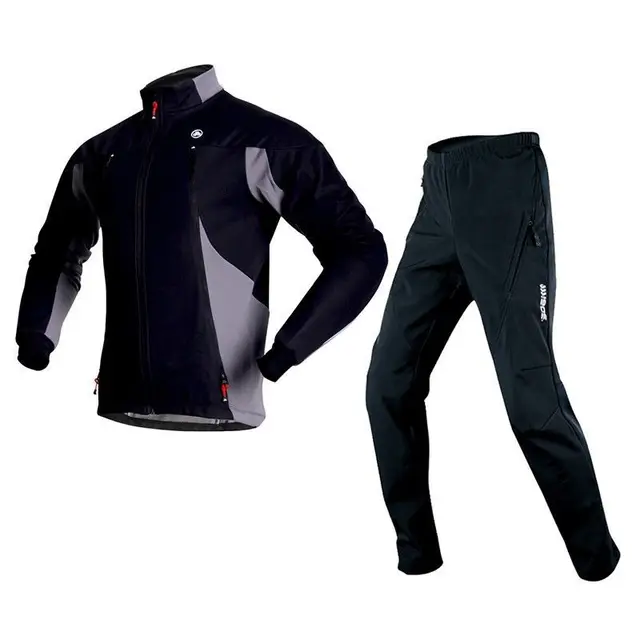 Cheap SOBIKE Cycling Suits Fleece Thermal Winter Jacket -Neo & Fleece Pants -Glacier cycling jacket jersey Sets thermal Warm long pant