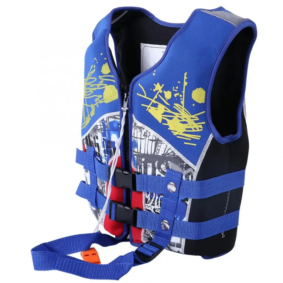 Life Jacket Kids Swim Jackets Children Swimming Vest Neoprene Swim