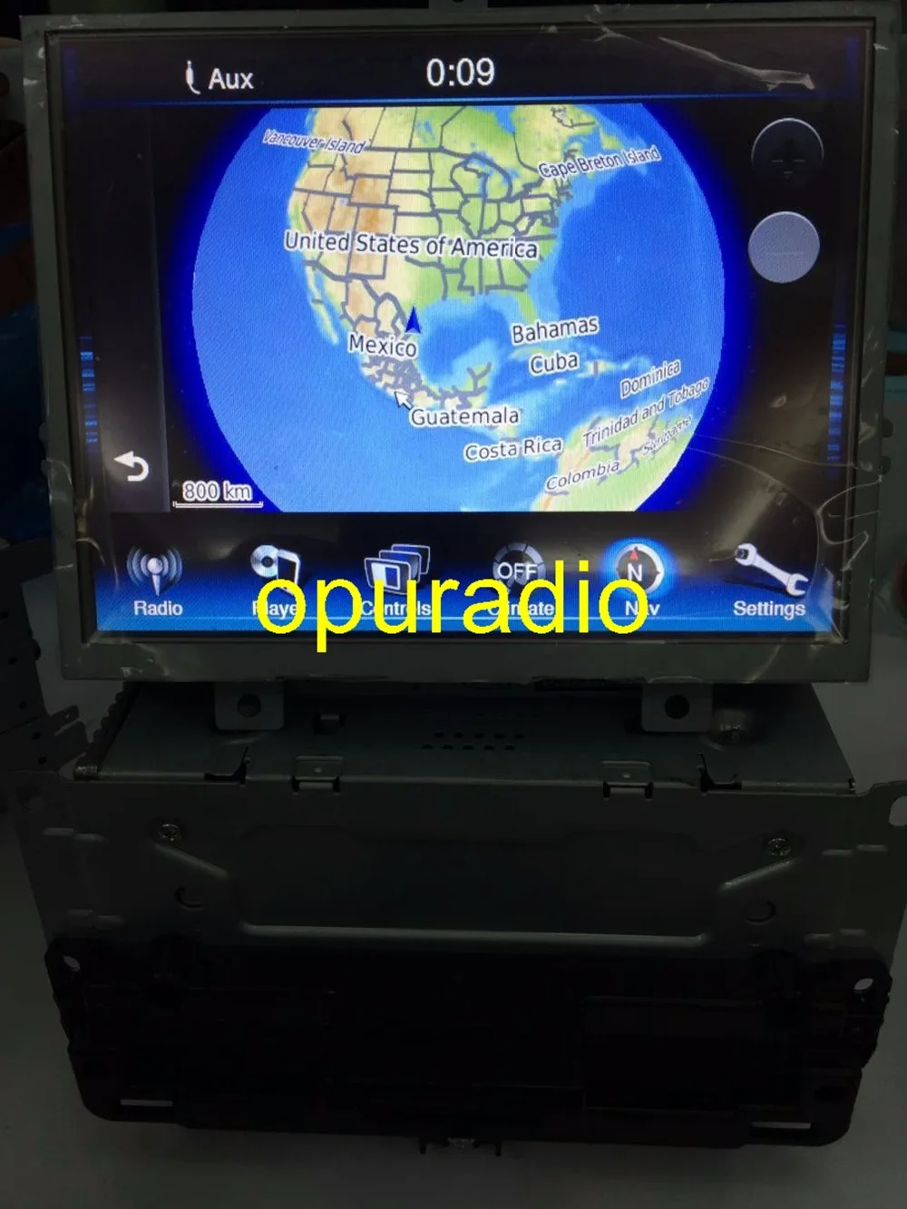 Perfect Opuradio CQ-UC03E4GXA CQ-ZC92E0GXD SINGLE CD DVD Player P6821055AI 68194571AD For Chrysler 300 car Navigation audio 8