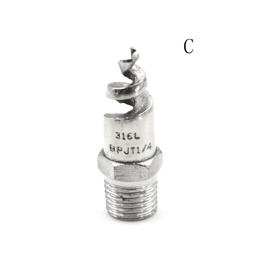 1 шт. 1/" 3/8" 1/" 3/4" Нержавеющая сталь спрей спринклерная головка спиральная конусная Распылительная насадка распылительные Спринклерные головки