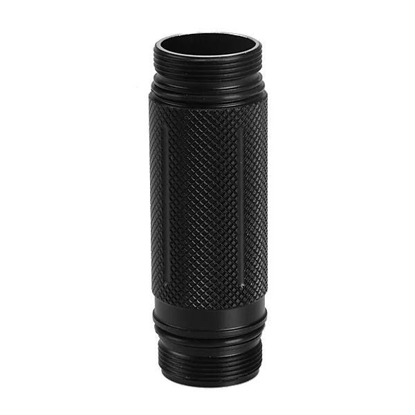 Jiguoor Aero grade aluminu Body Tube аксессуары для тела Astrolux S41/S42/S1/BLF A6 светодиодный светильник ing лампа фонарь вспышка светильник 18650 - Цвет: Black