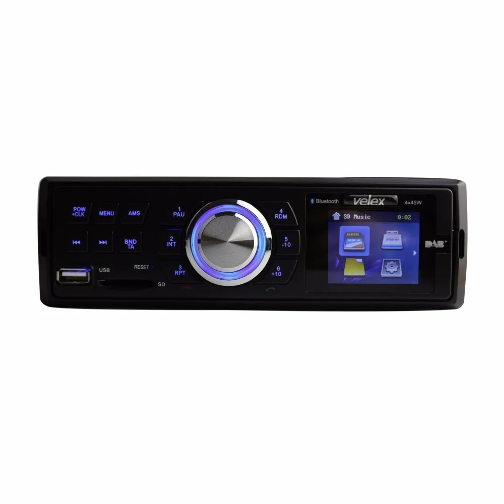 Bluetooth Car DAB Radio USB MP3 Stereo System Digital