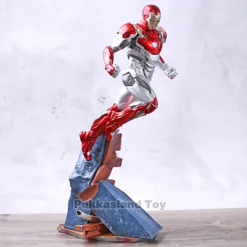 

Avengers Endgame Iron Man MK47 Mark 47 PVC Action Figures Toy Anime Avangers Infinity War Figurine