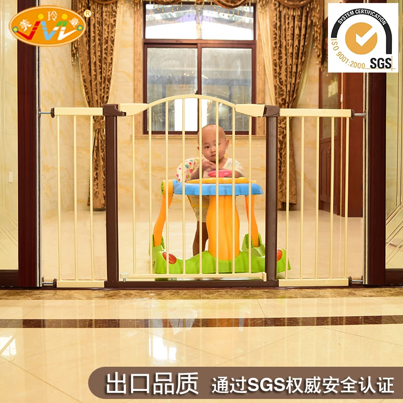 Meiling children infant child safety gate bar baby fence stairs barrier