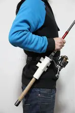 New Fishing Rod Holder Fishing Belt Tube Pole Holster An extra helping hand Free shipping