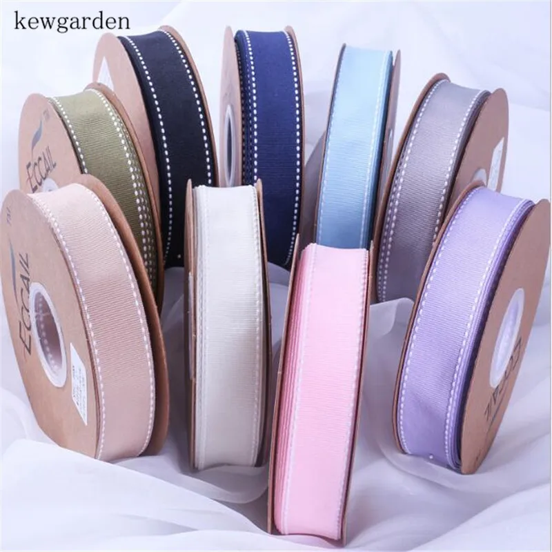 Kewgarden оптовая продажа 38 мм 25 9 пунктирная льняная белая фотолента лента для