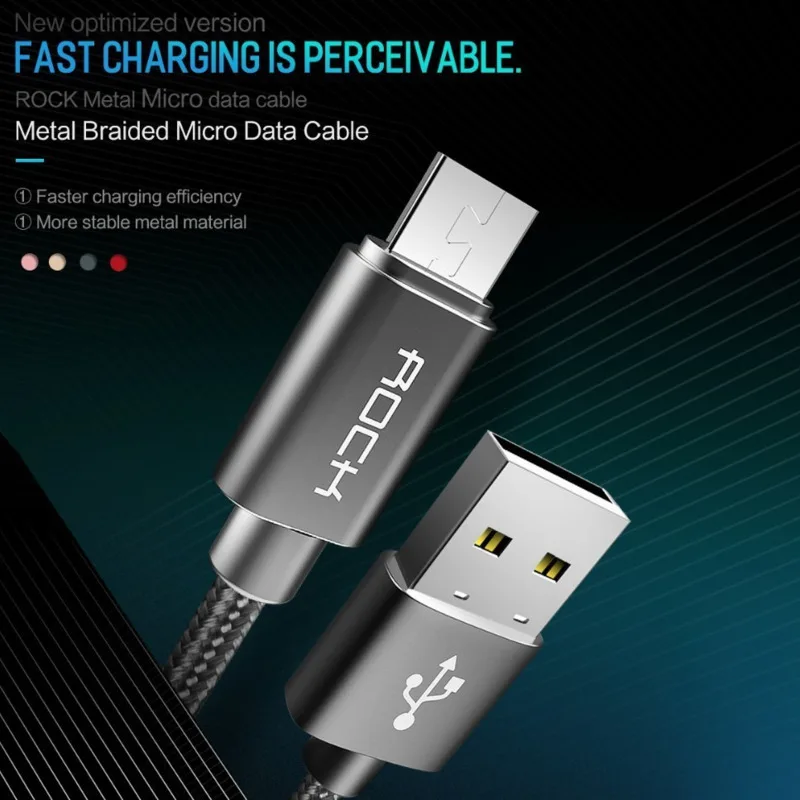 USB مايكرو كابل USB لسامسونج 0.25 m 1 m 1.5 m 2 m 3 m سريع بيانات الشحن حبل مضفر سلك Microusb شاحن شاحن هاتف محمول يعمل بنظام تشغيل أندرويد الكابلات