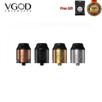 

Original VGOD Elite RDA Vape Tank 24mm Rebuildable Dripping Atomizer 2ml for Vgod Elite Pro Mech Mod VS TRICK Tank PRO R2 RDTA