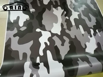

Premium Black White Grey Camo Vinyl Wrap Car Motorcycle Decal Camouflage Vinyl Sticker Vehicle Truck Body Wrapping Foil ORINO