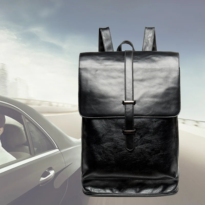 

New Casual Simple Shoulder Bag Fashion Han Fan Trend Sports Style Backpack Men's Computer Bag Vintage Student Bag