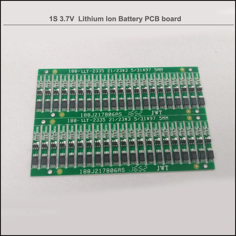 

3.7V 1S lithium Ion battery PCB board for single cell of Lithium polymer battery 4.2V Li-ion Battery Protection circuit board