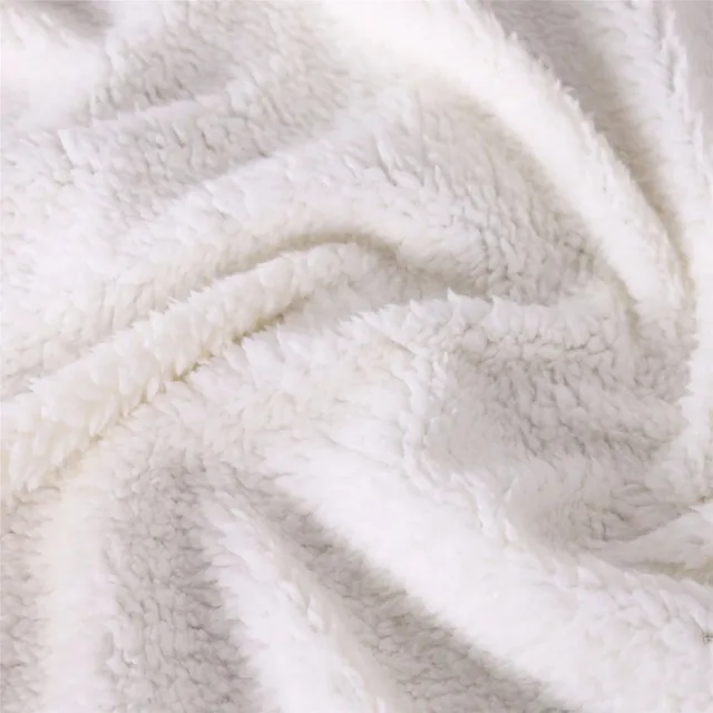 3d Unicorn Fleece Hooded Blanket