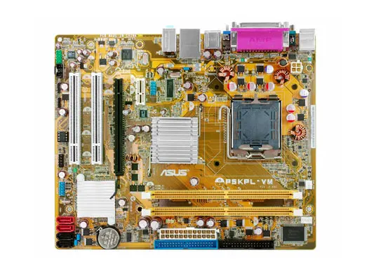 

Asus P5KPL-VM Desktop Motherboard G31 Socket LGA 775 For Core 2 Quad DDR2 4G SATA2 USB2.0 VGA Micro ATX Original Used Mainboard