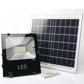 Foco led para exteriores lámpara solar de 20W, 30W, 50W, 100W, 150W y 200W con sensor de movimiento, novedad