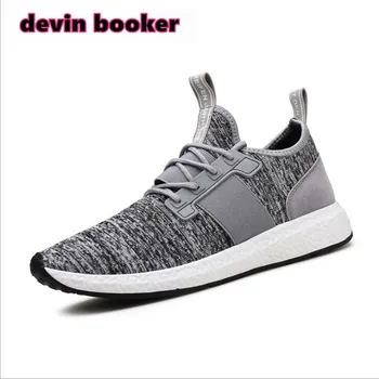 

New listing hot sale summer Flying line ventilation men running sneakers
