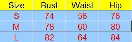KM size chart