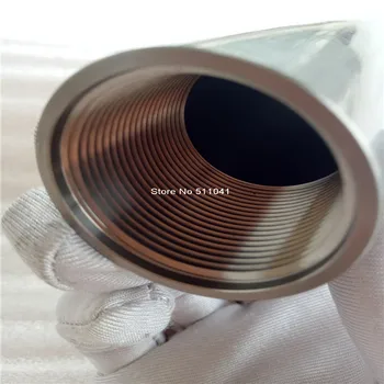 

titanium thread tube Grade 5 Gr.5 OD 40mm x 30mm ID, wall 5mm, Length 400,free shipping