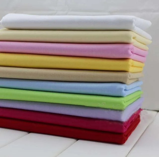 FREE SHIPPING 11 Pieces 50*50cm Retro Solid Plain Dyed 100 cotton