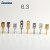 50PCS 6.3mm 6.3 Crimp Terminal Male Female Spade Connector Crimping terminals ► Photo 3/6