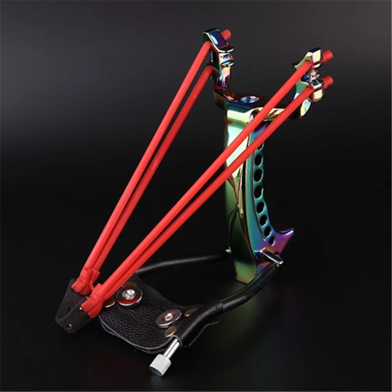 

Hot Offers Hunting Mini Crossbow Slingshot Outdoor Steel Powerful Professional Catapult Sling Shot Archery HW-012