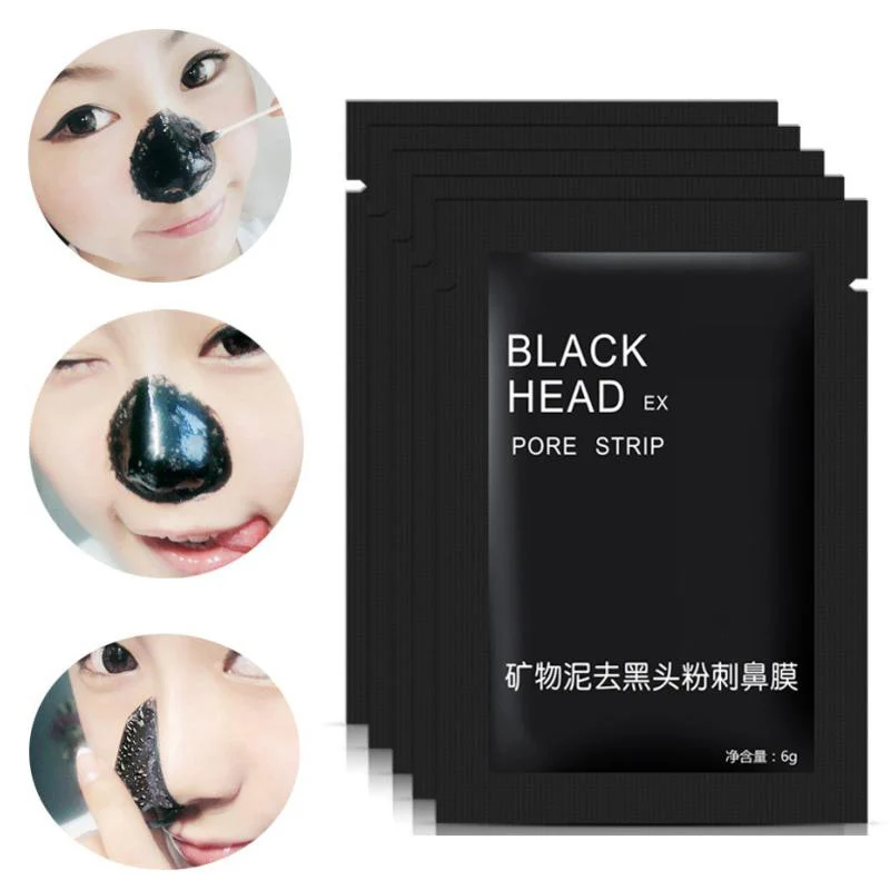 

100pcs Face Care Facial Minerals Conk Nose Blackhead Remover Mask Cleanser ,Deep Cleansing Black Head black mask