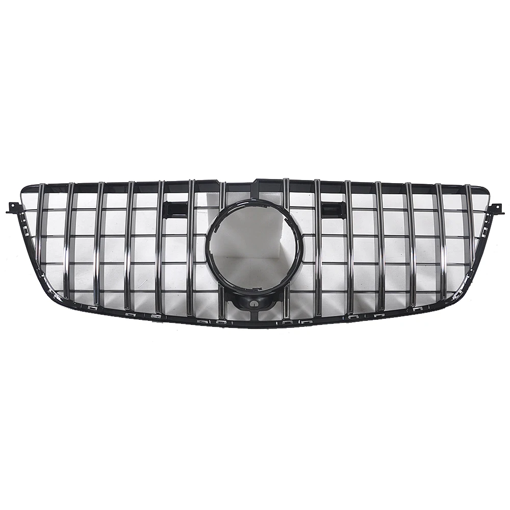 Автомобильный передний гриль SBAIREA X166 заменяемый для Benz GL Racing Grill GL500 GL550 GL65 верхняя