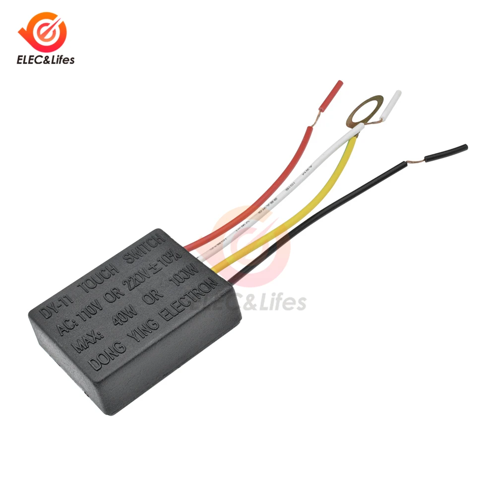 

AC 110V 220V 1 Way 3 Way Table Light Parts On off Touch Sensor Switch Touch Control Sensor Dimmer Dimming For LED light Bulbs Lamp Switch
