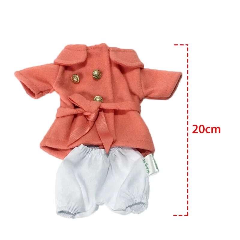 30cm Clothes for Dolls Bunny Cats Bears Plush Toy 1/6 BJD Clothes Dolls Windbreaker Sweater Clothing Girl Toys for Kids Gifts 8