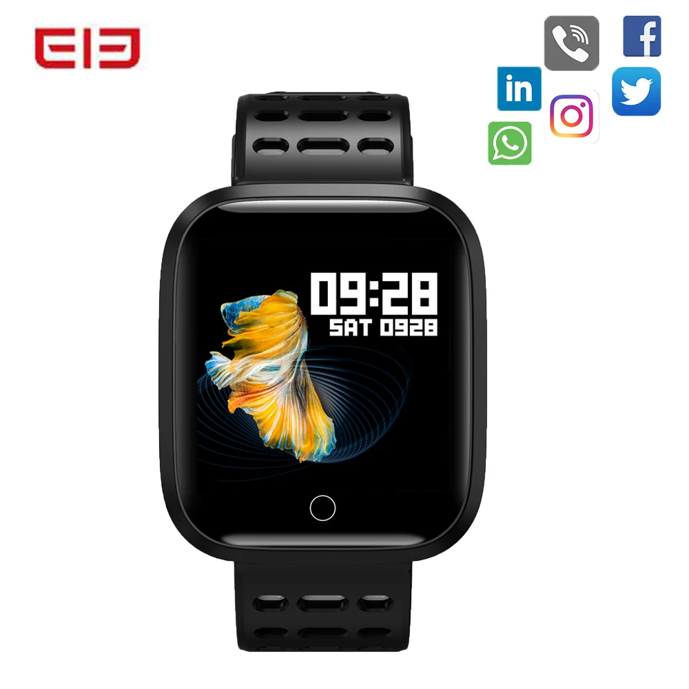 

Elephone W3 waterproof Smart Bracelet Wristband Heart Rate Monitor Sport Wireless Fitness Tracker Smart band for IOS/Android