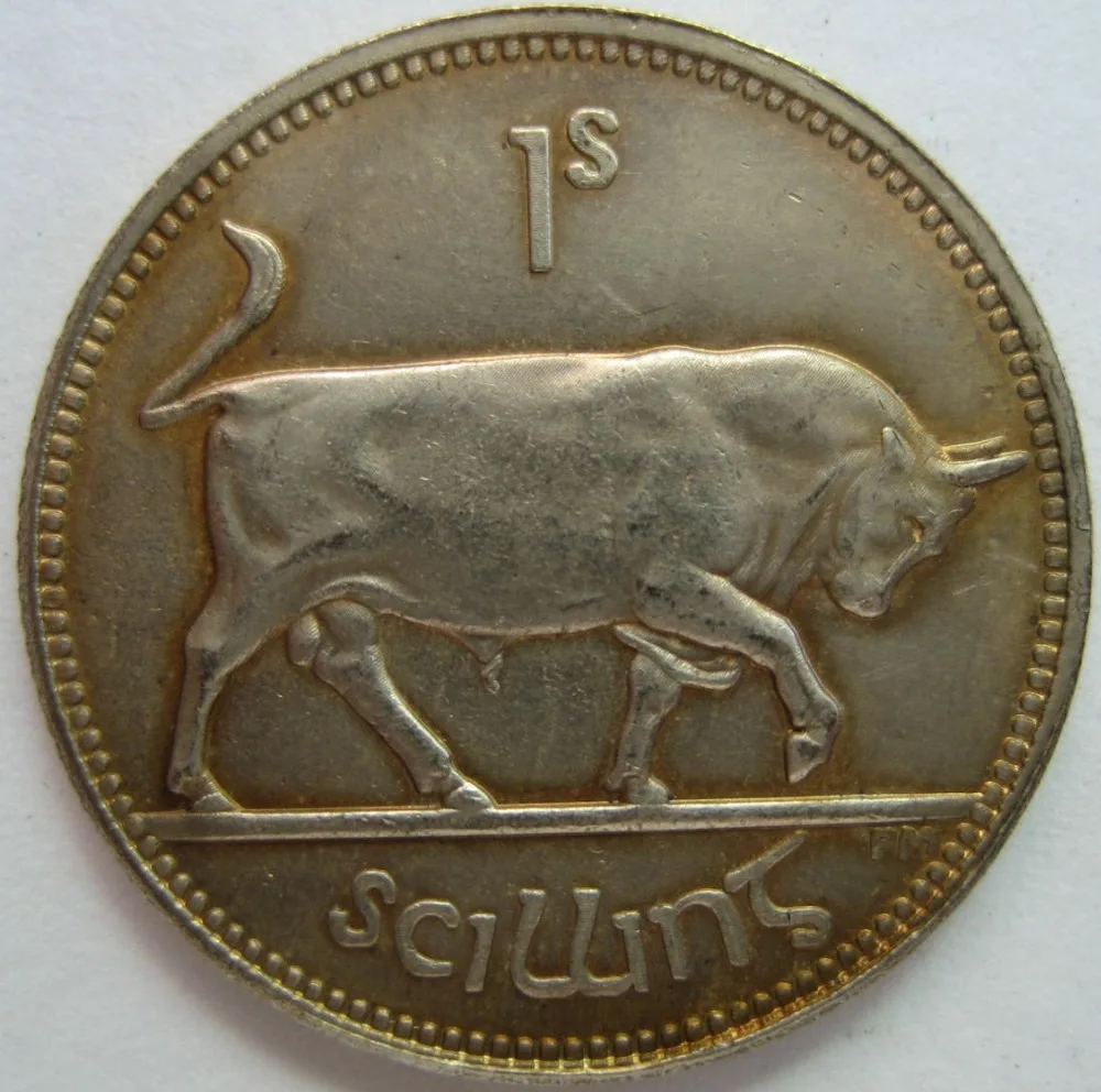 

IREALAND 1937 SHILLING COIN COPY