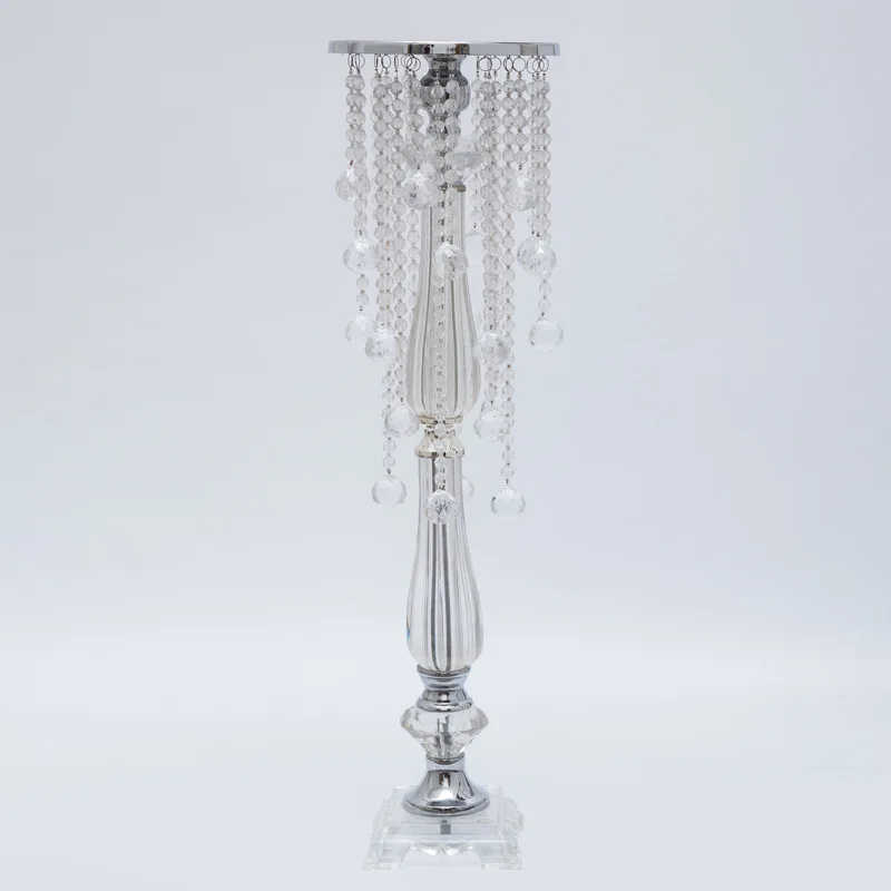 47inch Wedding Road lead with crystal pedestal crystal centerpiece Wedding Props wedding pillar column