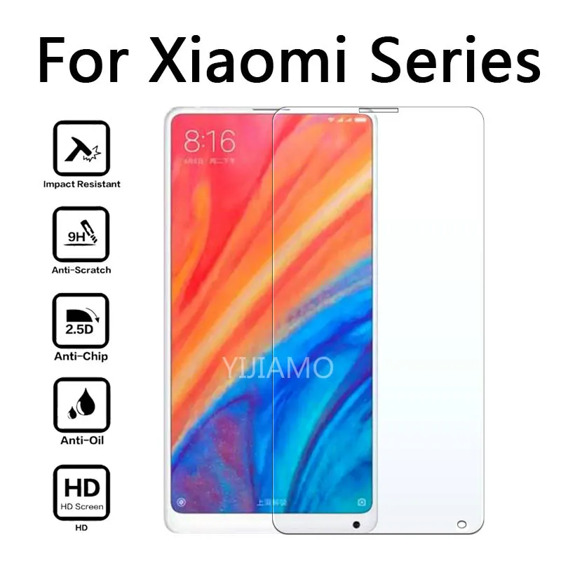 Закаленное стекло 9H для Xiao mi x 2 s 2 s Red mi s2 mi x 3 mi x2 mi x2s 2.5D Защита экрана для Xiao mi Red mi S2 защитное стекло