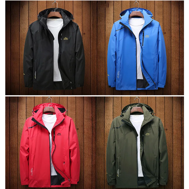 

2019 Brand New Mens And Womens Seam Sealed Windstopper Waterproof Windbreaker Spring Autumn Coat