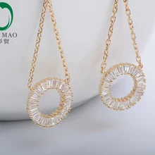 Изысканные 0.94ct бриллианты 14kt желтое золото вечные Висячие серьги ювелирные изделия