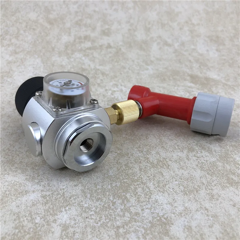 Home brew Beer Keg  Mini CO2 Gas Regulator 90PSI with Gas Pin Lock Disconnect fitting For Beer Brewing (5)
