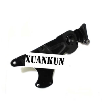 

XUANKUN Motorcycle Scooter Accessories R5 R9 Triangle Connecting Plate Connecting Plate Aluminum Cylinder Exhaust Pipe Support